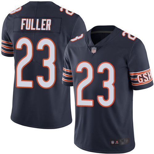 Chicago Bears Limited Navy Blue Men Kyle Fuller Home Jersey NFL Football #23 Vapor Untouchable->nfl t-shirts->Sports Accessory